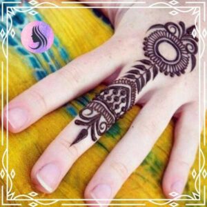 Mehndi Henna Free Designs for Hand Single Strip