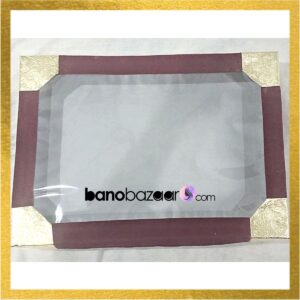 Bari Packing Material for Dresses and Jewelry Brown Box