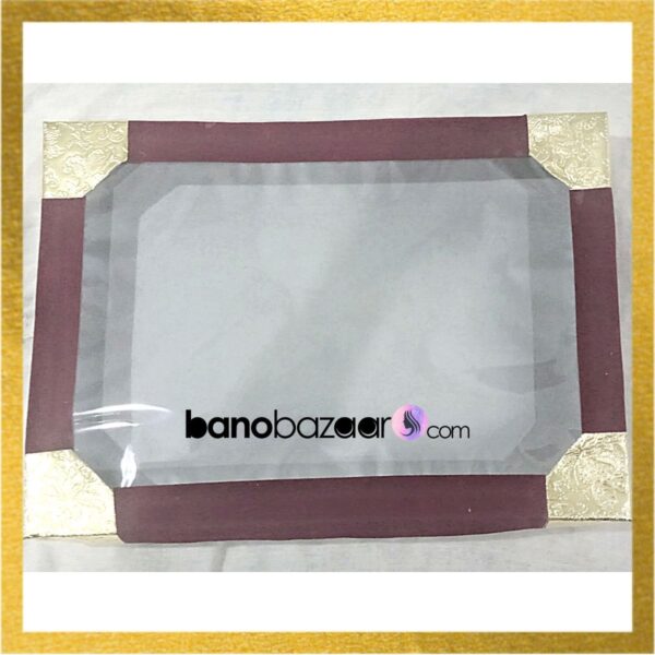 Bari Packing Material for Dresses and Jewelry Brown Box