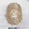 Imam Zamin Zircon Stones With Gold Polish Work - Image 2