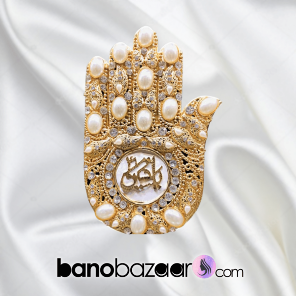 Alam Panja golden and silver work