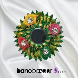 Traditional Ring Angothi multicolor with moti