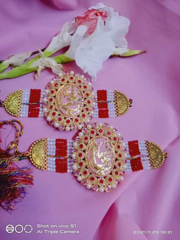 Imam Zamin Bride & Groom With embroidery and zarqoon stone