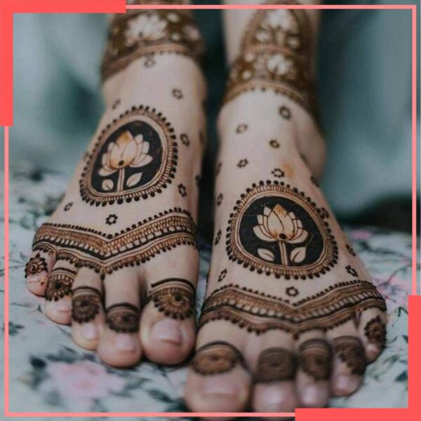 Foot Latest Mehndi Design