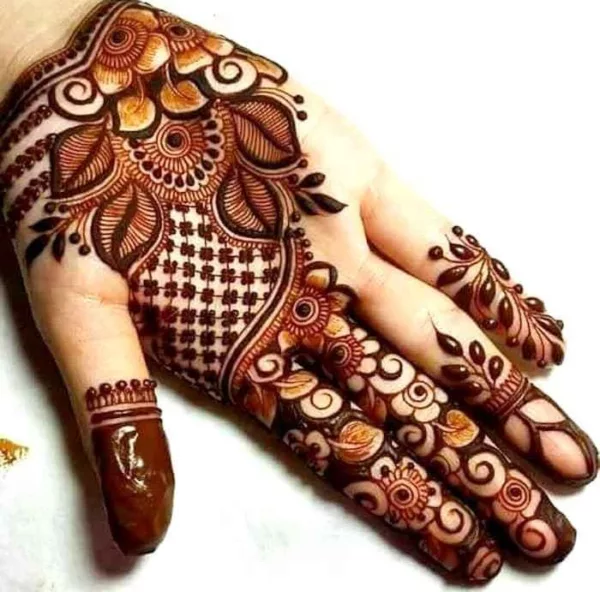 Latest Mehndi Design for hands 2023 weddings - Image 11