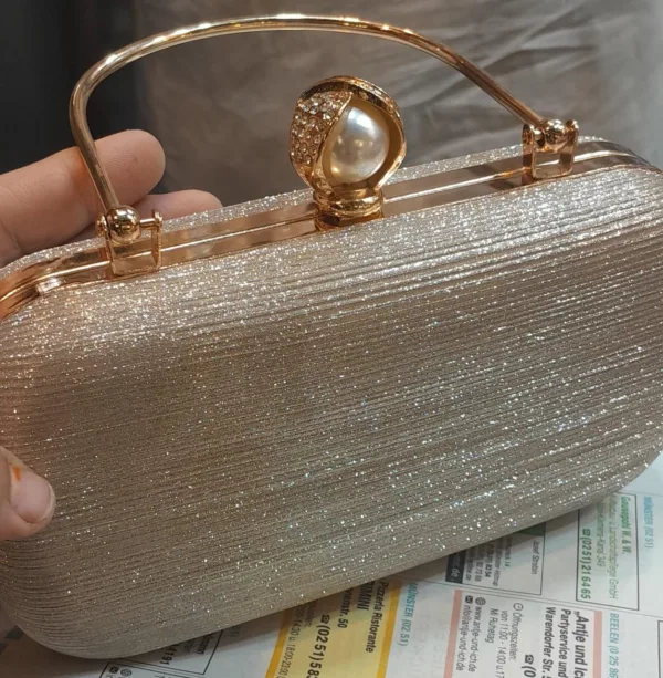 Wedding Clutches Golden Silver - Image 2