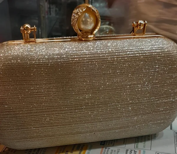 Wedding Clutches Golden Silver - Image 3