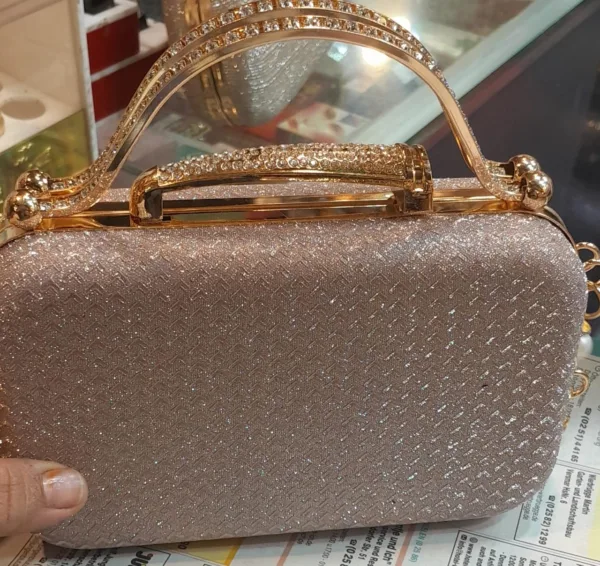 Wedding Clutches Golden Silver