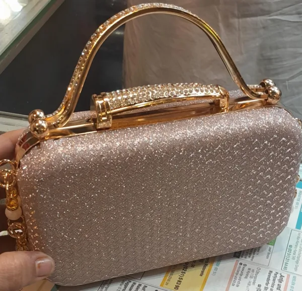 Wedding Clutches Golden Silver - Image 4