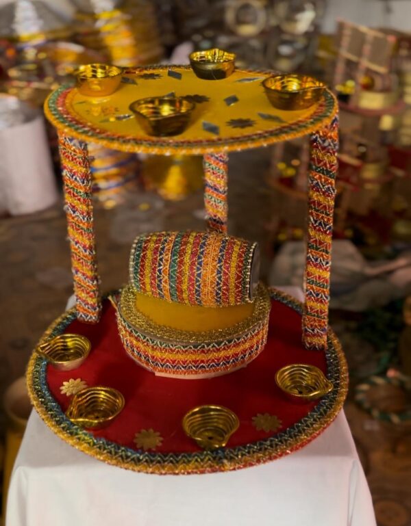 Mehndi Thaal Dhool Jhola Shape - Image 2