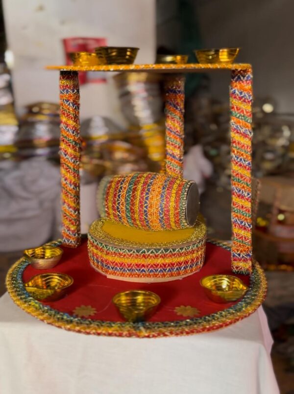 Mehndi Thaal Dhool Jhola Shape